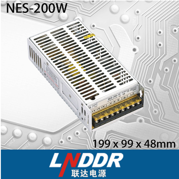 NES-200W-12V 16.7A 高效型單組輸出開關 電源 LED 電源