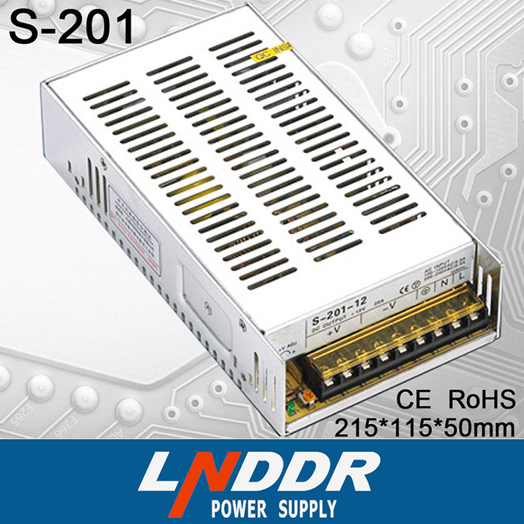 DC24V8A S-201W-24V單組輸出開關(guān) 電源 LED 電源