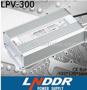 供應LPV-300W-15V/20A 防水開關 電源